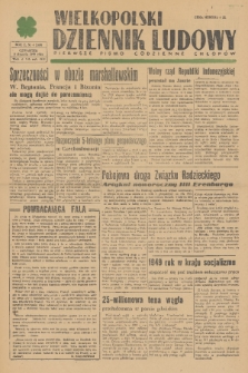 Wielkopolski Dziennik Ludowy : pierwsze pismo codzienne chłopów. R. 2, 1949, nr 4
