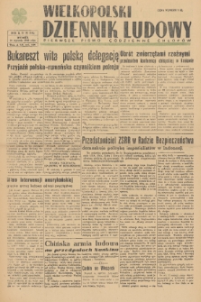 Wielkopolski Dziennik Ludowy : pierwsze pismo codzienne chłopów. R. 2, 1949, nr 23