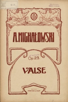 Valse : Op. 23