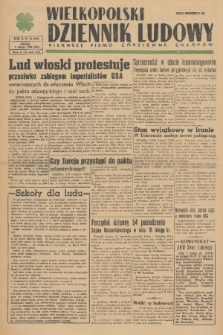 Wielkopolski Dziennik Ludowy : pierwsze pismo codzienne chłopów. R. 2, 1949, nr 38