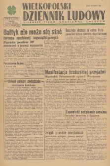 Wielkopolski Dziennik Ludowy : pierwsze pismo codzienne chłopów. R. 2, 1949, nr 54