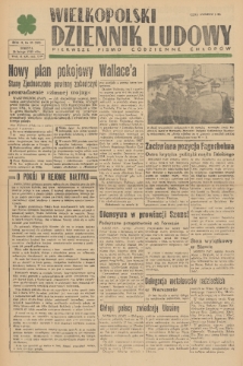 Wielkopolski Dziennik Ludowy : pierwsze pismo codzienne chłopów. R. 2, 1949, nr 55