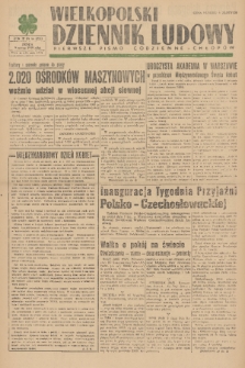 Wielkopolski Dziennik Ludowy : pierwsze pismo codzienne chłopów. R. 2, 1949, nr 66