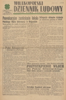 Wielkopolski Dziennik Ludowy : pierwsze pismo codzienne chłopów. R. 2, 1949, nr 77