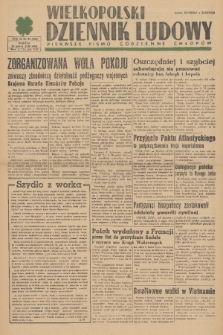 Wielkopolski Dziennik Ludowy : pierwsze pismo codzienne chłopów. R. 2, 1949, nr 83