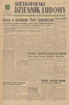 Wielkopolski Dziennik Ludowy : pierwsze pismo codzienne chłopów. R. 2, 1949, nr 90
