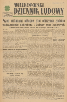 Wielkopolski Dziennik Ludowy : pierwsze pismo codzienne chłopów. R. 2, 1949, nr 93