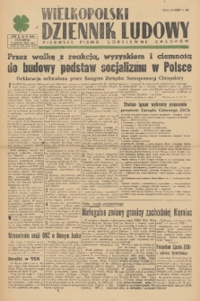 Wielkopolski Dziennik Ludowy : pierwsze pismo codzienne chłopów. R. 2, 1949, nr 95