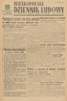 Wielkopolski Dziennik Ludowy : pierwsze pismo codzienne chłopów. R. 2, 1949, nr 100