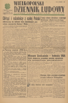 Wielkopolski Dziennik Ludowy : pierwsze pismo codzienne chłopów. R. 2, 1949, nr 101