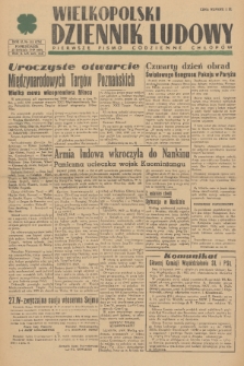 Wielkopolski Dziennik Ludowy : pierwsze pismo codzienne chłopów. R. 2, 1949, nr 111