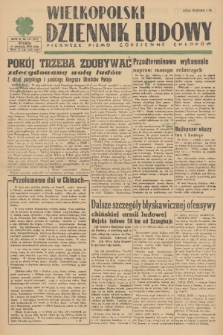 Wielkopolski Dziennik Ludowy : pierwsze pismo codzienne chłopów. R. 2, 1949, nr 112