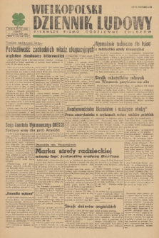 Wielkopolski Dziennik Ludowy : pierwsze pismo codzienne chłopów. R. 2, 1949, nr 155