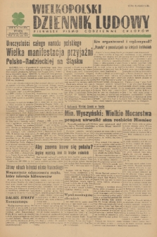 Wielkopolski Dziennik Ludowy : pierwsze pismo codzienne chłopów. R. 2, 1949, nr 158