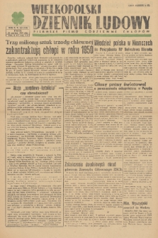 Wielkopolski Dziennik Ludowy : pierwsze pismo codzienne chłopów. R. 2, 1949, nr 168