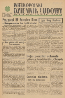 Wielkopolski Dziennik Ludowy : pierwsze pismo codzienne chłopów. R. 2, 1949, nr 178