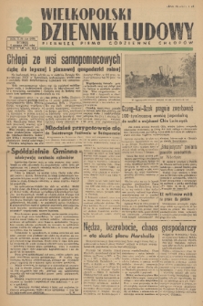 Wielkopolski Dziennik Ludowy : pierwsze pismo codzienne chłopów. R. 2, 1949, nr 214