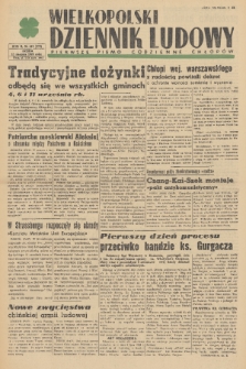 Wielkopolski Dziennik Ludowy : pierwsze pismo codzienne chłopów. R. 2, 1949, nr 215
