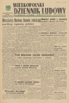 Wielkopolski Dziennik Ludowy : pierwsze pismo codzienne chłopów. R. 2, 1949, nr 228