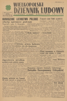 Wielkopolski Dziennik Ludowy : pierwsze pismo codzienne chłopów. R. 2, 1949, nr 231