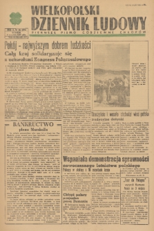 Wielkopolski Dziennik Ludowy : pierwsze pismo codzienne chłopów. R. 2, 1949, nr 242