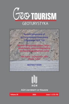 Geotourism = Geoturystyka. 2023 nr 1/2