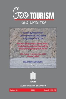 Geotourism = Geoturystyka. 2023 nr 3/4