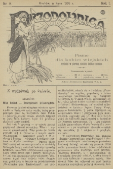 Przodownica : pismo dla kobiet wiejskich. R. 1, 1900, nr 8