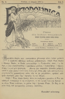 Przodownica : pismo dla kobiet wiejskich. R. 1, 1900, nr 9