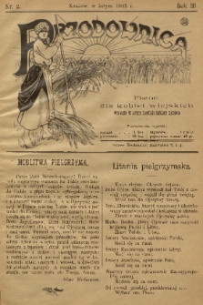 Przodownica : pismo dla kobiet wiejskich. R. 3, 1902, nr 2