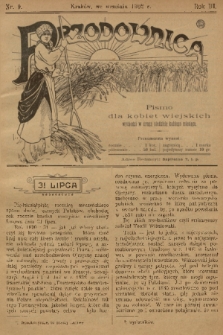 Przodownica : pismo dla kobiet wiejskich. R. 3, 1902, nr 9