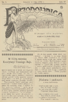 Przodownica : pismo dla kobiet. R. 4, 1903, nr 5