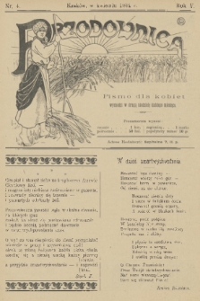 Przodownica : pismo dla kobiet. R. 5, 1904, nr 4