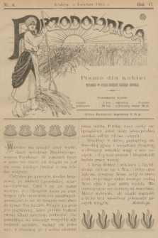 Przodownica : pismo dla kobiet. R. 6, 1905, nr 4