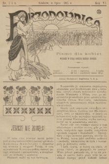 Przodownica : pismo dla kobiet. R. 6, 1905, nr 7 i 8