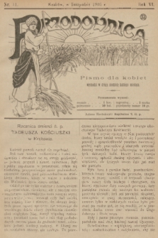 Przodownica : pismo dla kobiet. R. 6, 1905, nr 11
