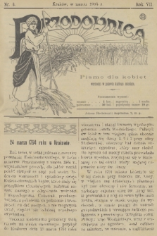 Przodownica : pismo dla kobiet. R. 7, 1906, nr 3