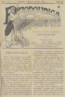 Przodownica : pismo dla kobiet. R. 7, 1906, nr 7 i 8