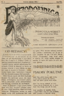 Przodownica : pismo dla kobiet. R. 8, 1907, nr 3