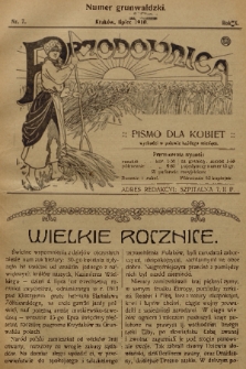 Przodownica : pismo dla kobiet. R. 11, 1910, nr 7