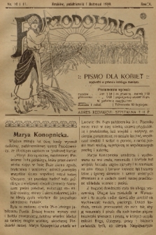 Przodownica : pismo dla kobiet. R. 11, 1910, nr 10 i 11