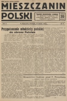 Mieszczanin Polski : tygodnik chrześcijańsko-narodowy, społeczny i polityczny : poświęcony sprawom rzemiosła, kupiectwa i przemysłu. R. 1, 1939, nr 8