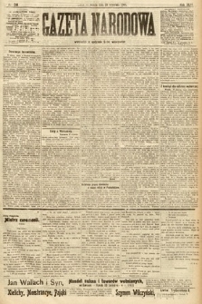 Gazeta Narodowa. 1906, nr 218