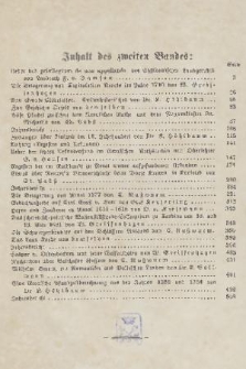 Beiträge zur Kunde Ehst-, Liv- und Kurlands. Band 2, 1874/1881, Inhalt