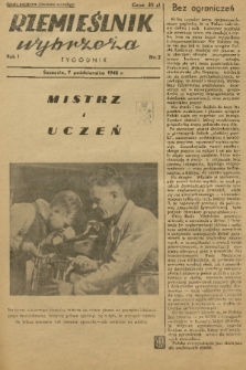 Rzemieślnik Wybrzeża. R. 1, 1948, nr 2