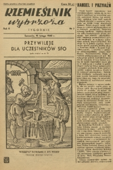 Rzemieślnik Wybrzeża. R. 2, 1949, nr 7