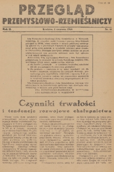 Przegląd Przemysłowo-Rzemieślniczy. R. 2, 1946, nr 11