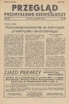 Przegląd Przemysłowo-Rzemieślniczy. R. 2, 1946, nr 23