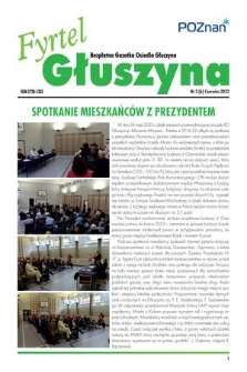Fyrtel Głuszyna : bezpłatna gazetka Osiedla Głuszyna. 2022 nr 3