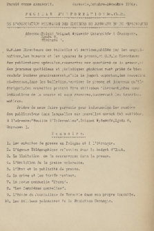 Feuille d'Information de l'Association Poloniase des Editeurs de Journaux et de Periodiques. 1936, No. 13-15